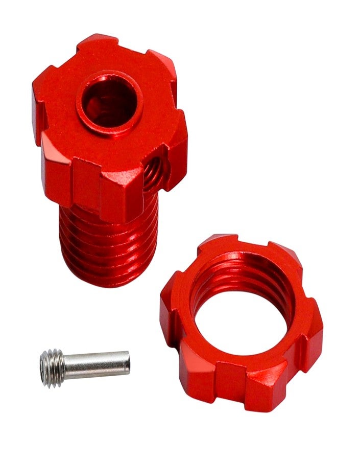 POLANTA Aluminum RC 17mm Wheel Hex Hub Nut Compatible with Traxxas E-Revo Revo 3.3 E-Maxx Summit Slayer Pro 4X4 1/10 RC Monster Truck - Image 5